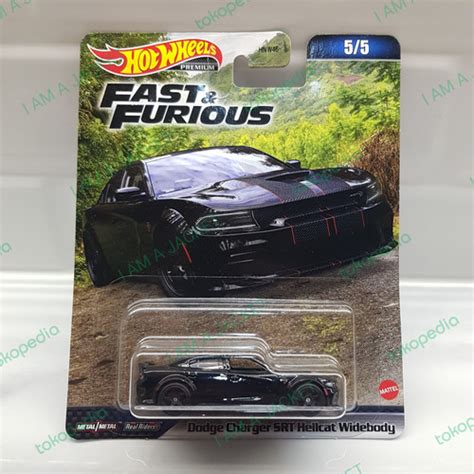 Jual Hot Wheels Premium Dodge Charger SRT Hellcat Widebody Fast Furious Jakarta Utara I AM