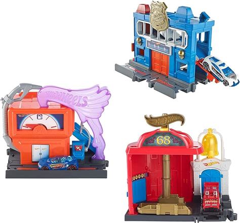 Amazon Hot Wheels City Downtown Bundle Toys Games