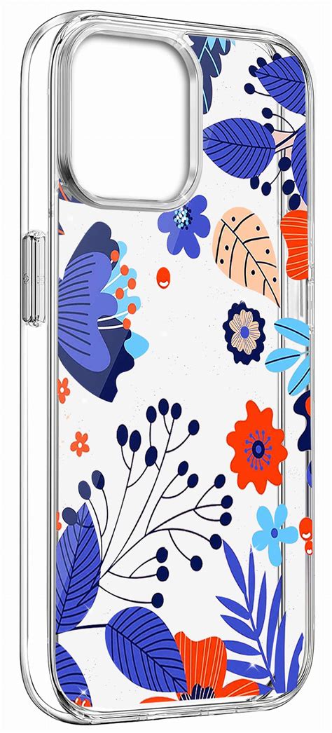 Etui Do Iphone Pro Bezbarwne Brokat Wz R Liscie Szk O