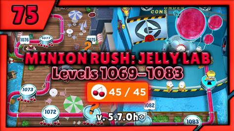 Minion Rush Jelly Lab V 5 7 0h Levels 1069 1083 All Fruits