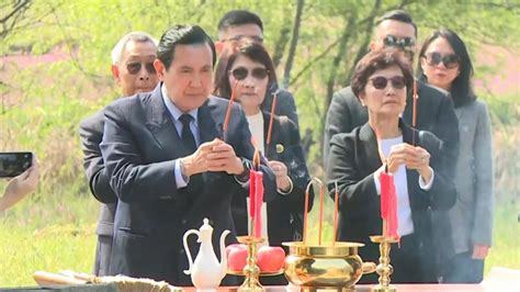 馬英九祭祖哽咽 提2度當總統：兩岸最和平繁榮的階段 Ebc 東森新聞 Line Today