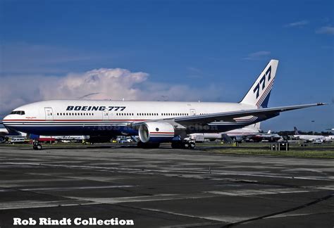 Boeing Company B777 267 N7771 Kodachrome Collection Slide Flickr