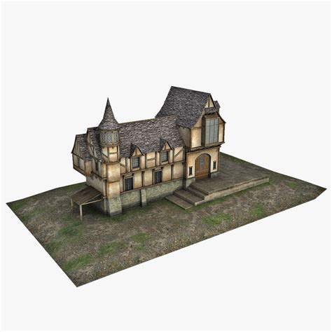 Medieval House Free 3d Models Download Free3d