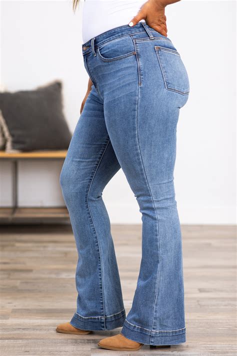 Judy Blue Trouser Flare Jeans · Filly Flair