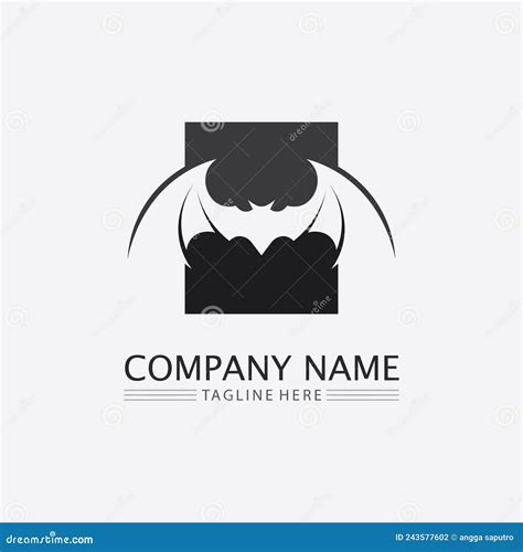 Bat Logo Animal and Vector, Wings, Black, Halloween, Vampire, Gothic ...