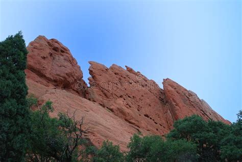 Garden Of The Gods Stock Photo Image Of Walk Landmarks 316616398