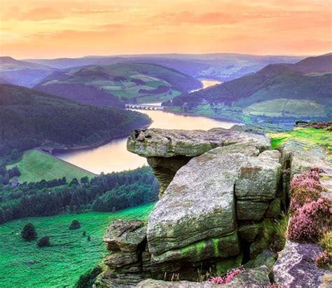 Bamford Edge Lady Bower Derwent Valley Peak District Foto Etsy