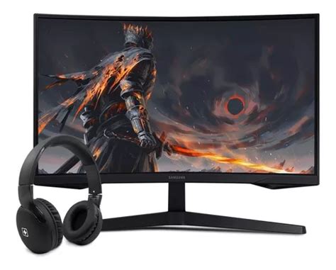 Monitor Gamer Curvo Samsung Odyssey G Pulg Audifonos Env O Gratis