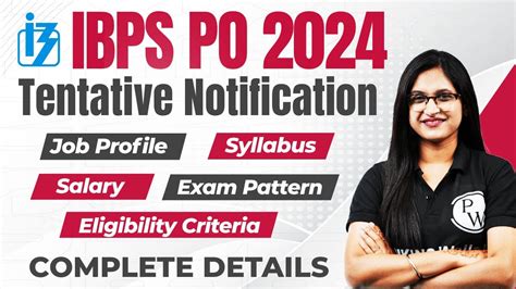 IBPS PO Notification 2024 IBPS PO Salary Syllabus Exam Pattern