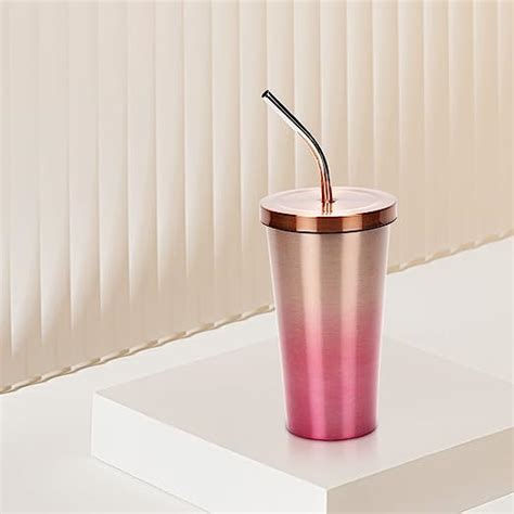 Anko Stainless Steel Premium Sipper Bottle With Straw Thermos Airtight