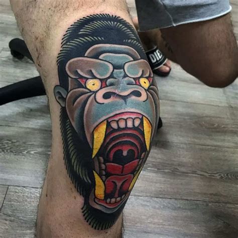 Top 30 King Kong Tattoo Design Ideas 2021 Updated Gorilla Tattoo