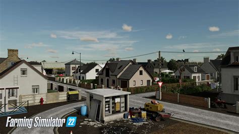 City under Ferté MAP v1.0 FS22 Mod | Farming Simulator 22 Mod