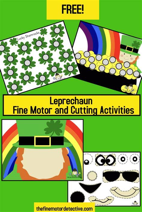 Leprechaun Activities - The Fine Motor Detective