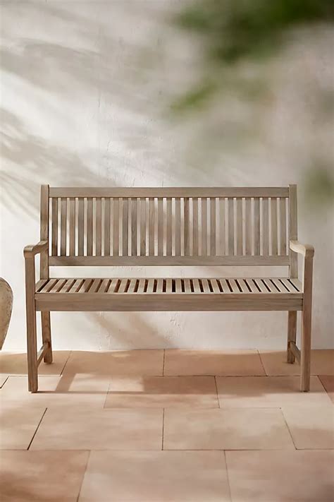 Classic Garden Teak Bench Terrain