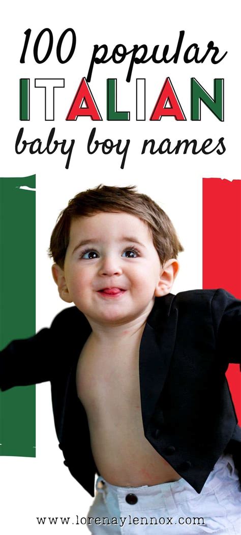 100 Unique Italian Baby Boy Names To Use This 2022 Bilingual