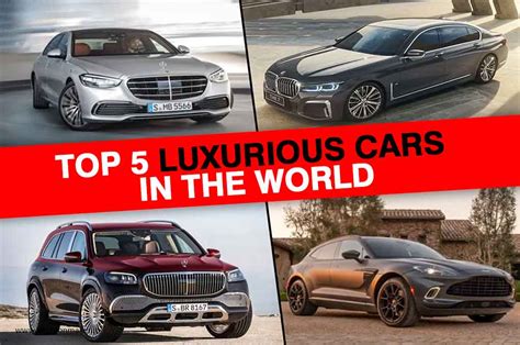 Top Luxury Cars In The World