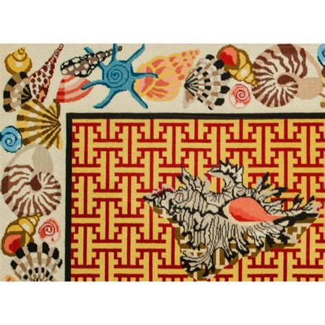 Unknown Needlepoint Seashells For Sale At 1stdibs