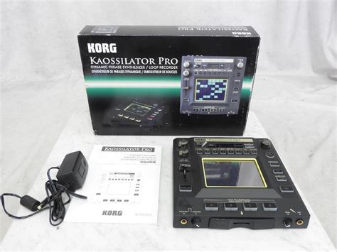 yahoo korg ko  pro kaossilator pro