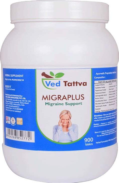 Buy Grazing Meadows Migraplus Tablets Ayurvedic Natural Supplement