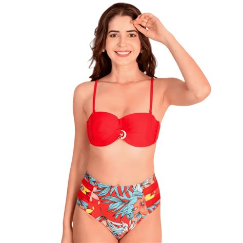 Z D Lingerie Biquini Conjunto Aro E Bojo Calcinha Cintura Alta Shortinha B Shopee Brasil