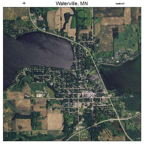 Aerial Photography Map of Waterville, MN Minnesota