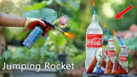 Coca Cola Bottle Vs Flying Firecracker Youtube