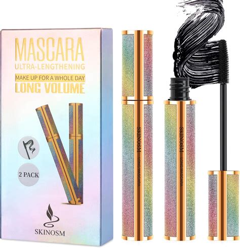 2 Pack Mascara Black Volume And Length Lasting All Day 4d