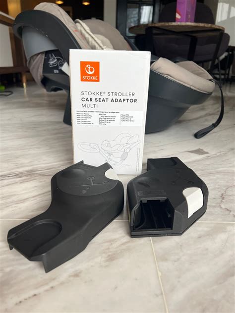 Stokke Stroller Car Seat Adaptor Multi Babies And Kids Going Out Car