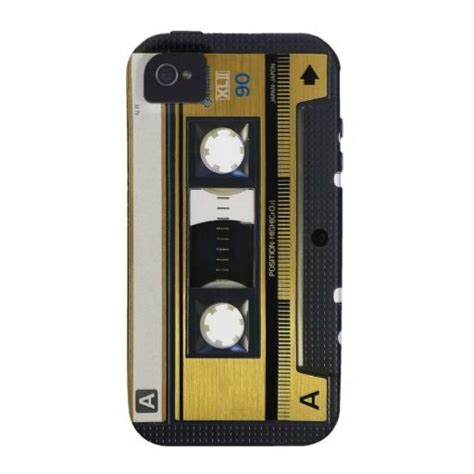 Iphone 4 Cassette Tape Old School Retro Case Mate Iphone Case Zazzle Iphone Case Covers