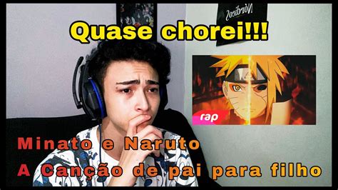 React Rap Do Minato E Naruto A Canção De Pai E Filho Youtube