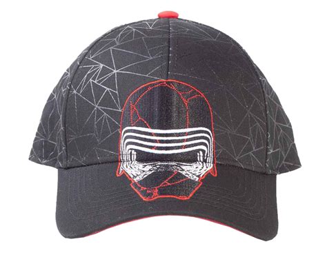 Star Wars Baseball Cap Episode IX Kylo Ren Logo New Official Black