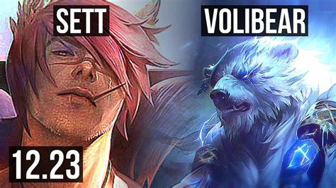 SETT Vs VOLIBEAR TOP 600 Games 12 3 6 Dominating EUW Master