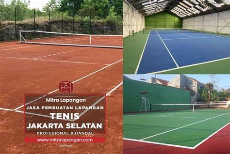 Harga Jasa Pembuatan Lapangan Tenis Jakarta Selatan Mitra Lapangan