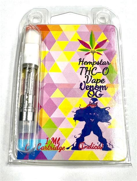 Hempstar Thc O Venom Og Indica Gram Filled Cartridge Buy