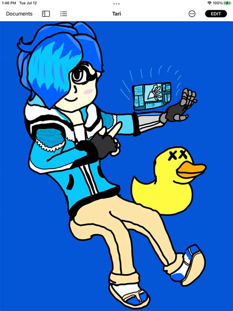 Smg4 Meta Runner Tari by Dripptide on DeviantArt