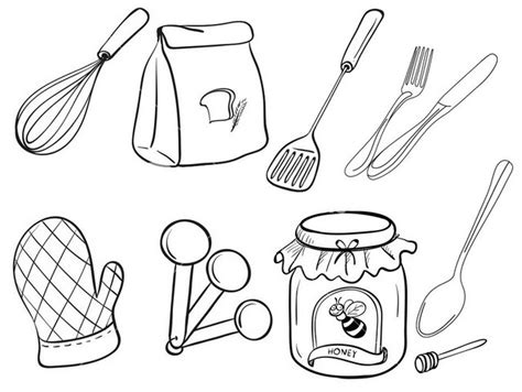 Best Ideas For Coloring Utensils Coloring Page