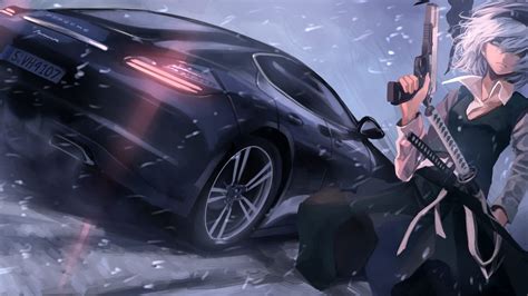 4k Anime Car Girl Wallpapers - Wallpaper Cave