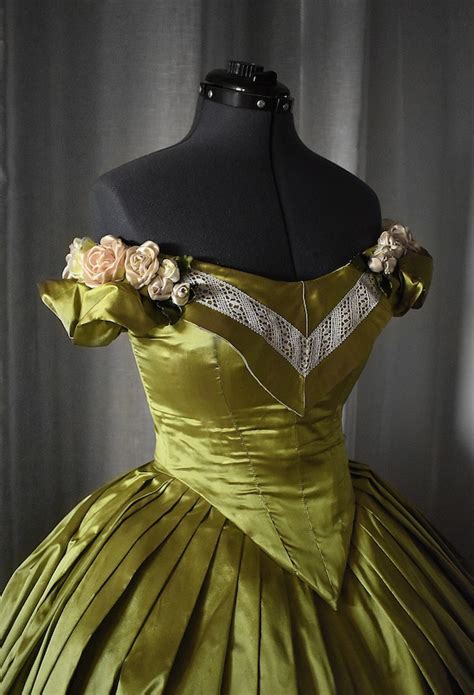 Tailored Taffeta Victorian Ball Gown Etsy Canada