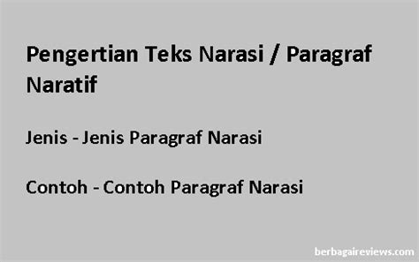 Teks Narasi Pengertian Struktur Ciri Ciri Dan Contoh Id - IMAGESEE