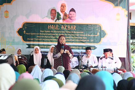 Hadiri Halal Bihalal Jamiyyah Thariqoh Bupati Tiwi Ajak Perkuat