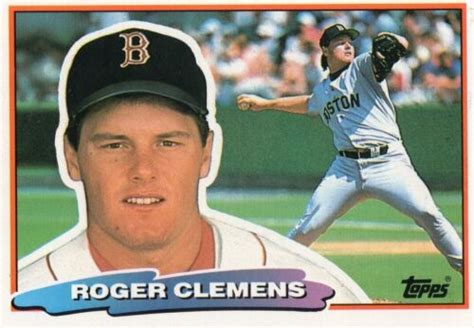 ROGER CLEMENS 1988 Topps Big Baseball 118 Boston Red Sox EBay