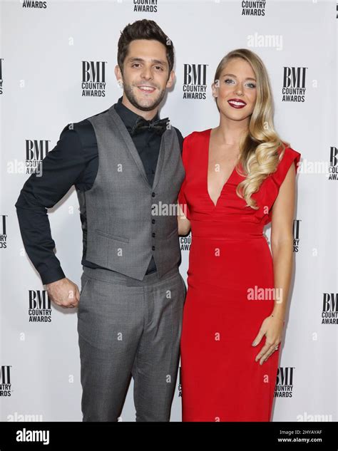 Thomas Rhett Lauren Gregory Akins Attends 64th Annual BMI Country