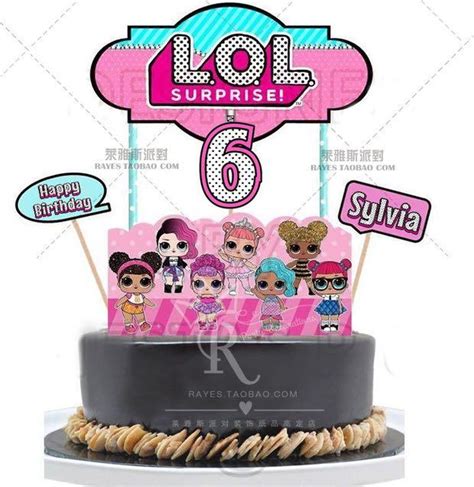 Lol Surprise Doll Cake Topper Food And Drinks Homemade Bakes On Carousell