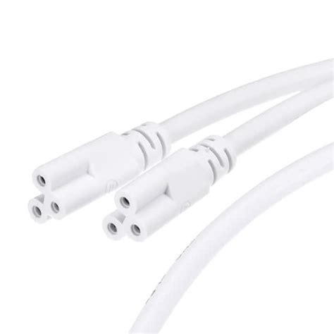 T5 T8 Led Tube Connector Cable Male To Male Double End Extension Cord