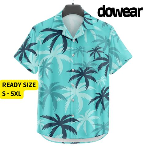 Jual Dowear Baju Kemeja Motif Kekinian Cowok Cewek Bali Pantai Surfing