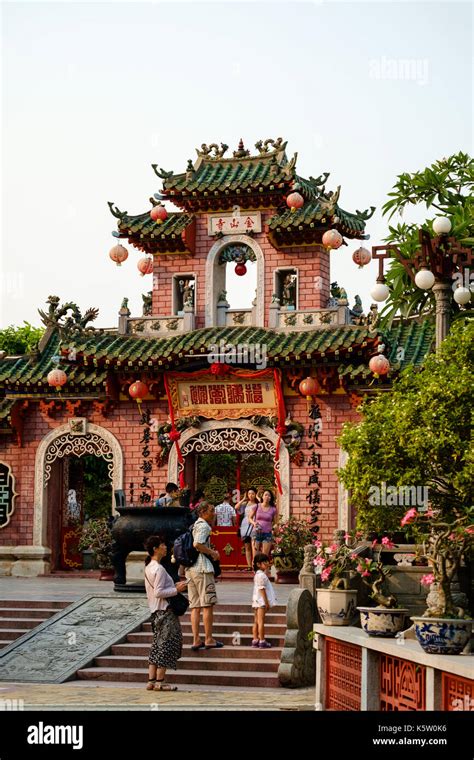 A Temple In Hoi An Vietnam Stock Photo Alamy