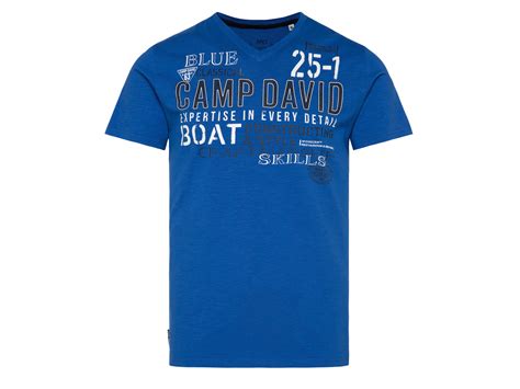 Camp David Herren T Shirt Mit Druck LIDL