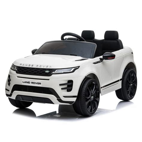 Coche El Ctrico Para Ni Os Range Rover Evoque Blanco Devessport