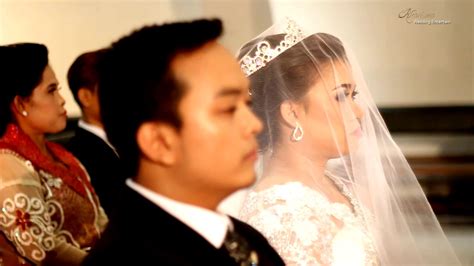 Video Cinematic Wedding Clip Ariel Galuh YouTube