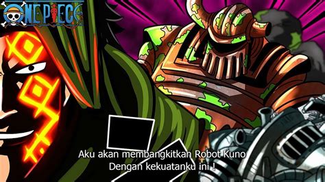 Analisa One Piece Inilah Bahan Bakar Yang Membuat Robot Kuno